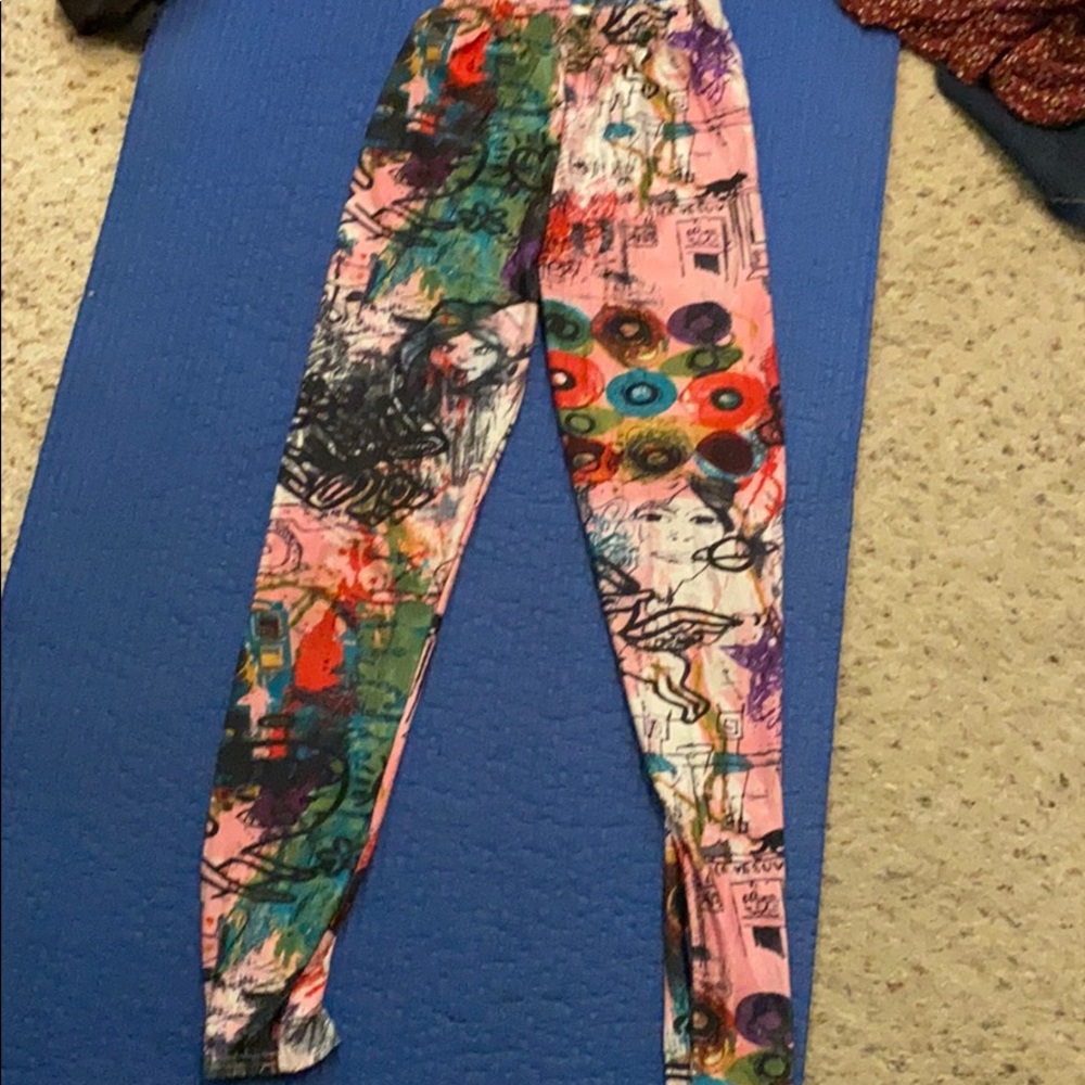 Printed leggings